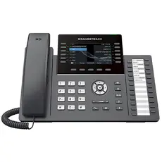 IP phone Grandstream GRP2636, IP Phone, PoE, 6 SIP, 12 lines, Gigabit Port, Black, 2 image