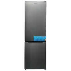 Refrigerator Ref ARDESTO with bottom freezer, 201.8x59.5x66, ref-256L, freez.-122L, 2doors, A+, NF, display ext, fresh zone, black