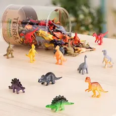 Dinosaur world toy set Terra DINOSAURS IN TUBE, 3 image