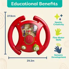 Musical toy wheel Btoys YOU TURNS, DRIVING WHEEL, 3 image