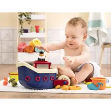 Bath Toy Set Btoys FISH N SPLISH, BATH BOAT, 3 image