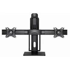 Monitor stand Gembird MS-D2-01 Double monitor desk stand height adjustable 17"-27", 4 image