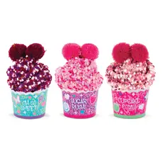 Kids Socks Make It Real Socks So Sweet- 3pk cupcake socks, 3 image