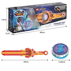 Game set Infinity Nado VI Standard Pack Gold Warrior Phoenix, 3 image
