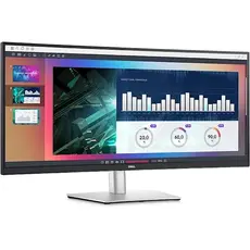 Monitor Dell 210-BFOB P3424WEB 34, 34", Curved Monitor, WQHD, IPS, HDMI, USB, USB-C, DP, Silver, 4 image