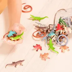 Toy set of the world of reptiles and amphibians Terra REPTILES IN TUBE, 3 image
