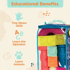 Developmental building blocks Btoys ELEMENOSQUEEZE, 4 image
