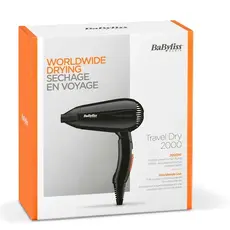 Hair dryer Babyliss 5344E, 2000W, Hair Dryer, Black, 6 image