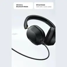 Headphone UGREEN HP203 (35757), Headset, Wireless, Bluetooth, Black, 6 image