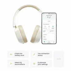 Headphone UGREEN HP203 (35757), Headset, Wireless, Bluetooth, Black, 8 image