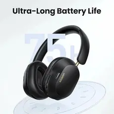 Headphone UGREEN HP203 (35757), Headset, Wireless, Bluetooth, Black, 3 image