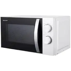 Microwave Oven Sharp R-20GH-WH2, 700W, 20L, Microwave Oven, White, 2 image