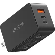 Arzopa C65 GaN Fast Charger USB/2xUSB-C 65W, 2 image