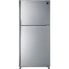 Refrigerator Sharp SJ-GV63G-SL, 480L, A, No Frost, Refrigerator, Silver Glass, 2 image