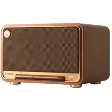 Speaker Edifier D32, 60W, Bluetooth, USB-C, AUX, Speaker, Brown, 2 image