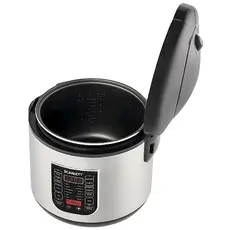 Multicooker (black) Power, W: 900, Number of programs: 22, Heating function: Yes, Program "Baking": Yes, Bowl volume, l: 5,Accessories included: Stirring spoon, measuring cup, steamer, 3 image