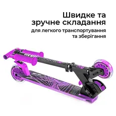Children's scooter NEON [NT05P2] VECTOR 2020 - NT05 (Pink), 6 image