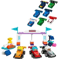 LEGO Constructor DUPLO Town F1 Team Race Cars & Drivers, 3 image