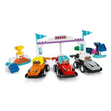 LEGO Constructor DUPLO Town F1 Team Race Cars & Drivers, 4 image