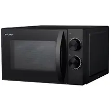 Microwave Oven Sharp R-20GH-BK2, 700W, 20L, Microwave Oven, Black