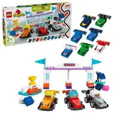 LEGO Constructor DUPLO Town F1 Team Race Cars & Drivers, 2 image