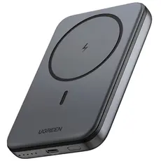 Portable Charger UGREEN PB561 (25919), 10000mAh, Type-C, Magnetic Power Bank, Grey, 2 image