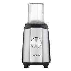 Ardesto Blender for smoothies BG-F350, 350W, 2in1, bottle-600ml, bottle-300ml, coffee grinder, black+silver, 6 image