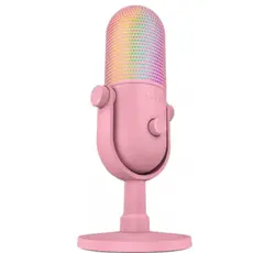 Razer gaming microphone Seiren V3 Chroma, Uni, RGB, USB-A, 2m, quartz, 3 image
