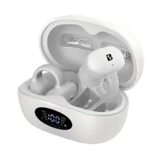 Biosong B5 Open-Design Bluetooth Earclip White Headphones, 3 image