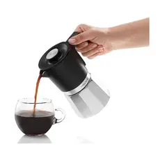 Arzum OK0027 Moka, 1350W, Coffee Machine, Silver/Black, 4 image
