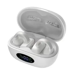 Biosong B5 Open-Design Bluetooth Earclip White Headphones, 5 image