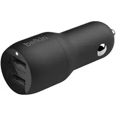 Belkin DUAL USB-A CAR CHARGER 12W X2, BLK, 4 image