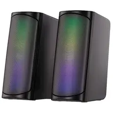 Speaker 2E 2E-PCS231BK RGB Matrix, 10W, 3.5mm Jack, USB, Bluetooth, Black, 2 image