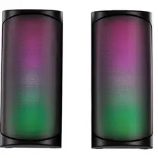 Speaker 2E 2E-PCS231BK RGB Matrix, 10W, 3.5mm Jack, USB, Bluetooth, Black, 3 image