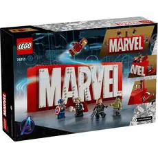 Lego LEGO Constructor Super Heroes MARVEL Logo & Minifigures