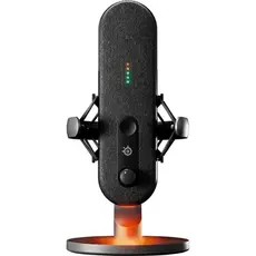 Microphone SteelSeries Gaming microphone Alias, Omni, USB-A, black, 2 image