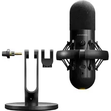 Microphone SteelSeries Gaming microphone Alias, Omni, USB-A, black, 5 image