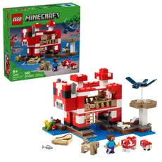 Lego LEGO Constructor Minecraft The Mooshroom House, 8 image