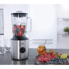 Blender BRAUN JB3272SI 800W 1.5L Black/Silver, 6 image