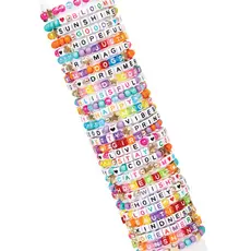 Bracelet Making Kit Make It Real 1742MR, Alphabet Bead Bracelet Set, 5 image