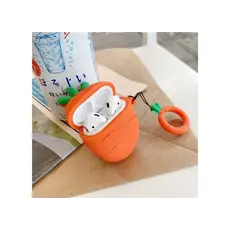 Silicone Case for AirPods 2nd gen - Carrot, 3 image