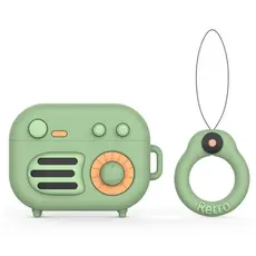Silicone Case for AirPods Pro - Green, 2 image