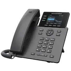 IP phone Grandstream GRP2611G, Professional P Phone, 3 SIP accounts, 3 lines, 2x GbE PoE, 320x240 (2.8") color LCD, 12 virtual BLF keys, 5V/0.6A PSU, 6 image