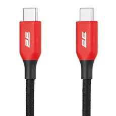 Cable 2E Cable USB-C - USB-C, 100W 1m black, 4 image