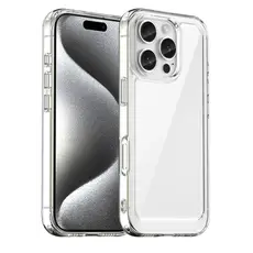 Mobile Case TVC iPhone 16 Pro Max Case TPU + Acrylic Clear Back Cover