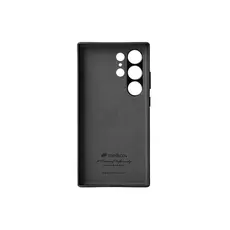 TVC MELKCO For Samsung Galaxy S25 Ultra Case Genuine Cow Leather + PC Anti Drop Phone Back Cover - Black, 2 image