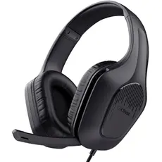 Headset Trust 24990 GXT415 ZIROX, Gaming Headset, Wired, 3.5mm, Black