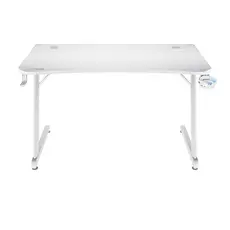 Gaming Table TRUST GXT709W LUMINUS RGB DESK WHITE, 3 image