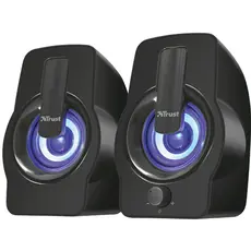 Speaker TRUST Gemi RGB 2.0 Speaker Set - black