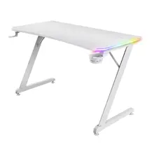 Gaming Table TRUST GXT709W LUMINUS RGB DESK WHITE